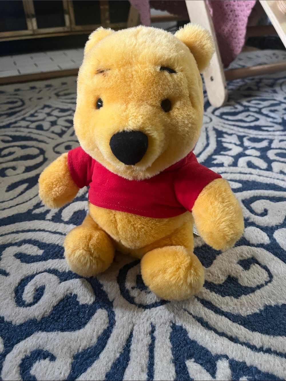 Vintage 1999 Winnie the Pooh Chat Pal Disney Mattel Talking Bear